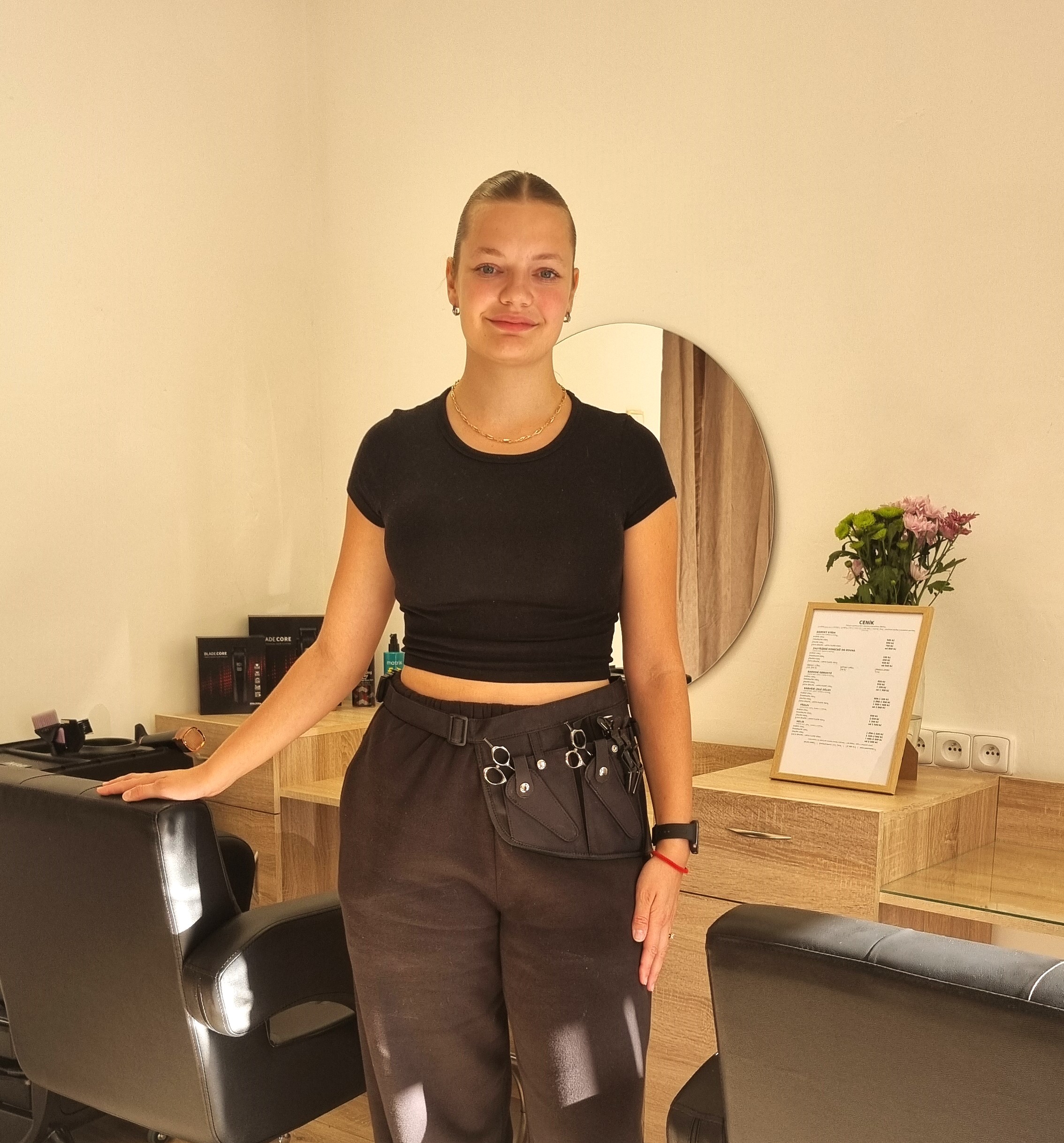 Eliška Horáková Salon Haneli Kadeřnictví Žatec dámské, pánské kadeřnictví, stříhání dětí Žatec